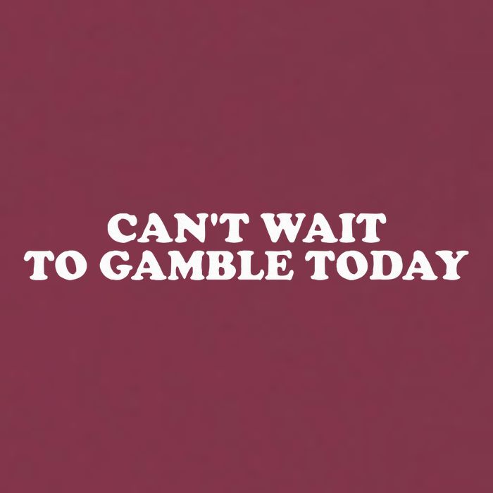 Funny Saying CanT Wait To Gamble Today 16oz Travel Tumbler
