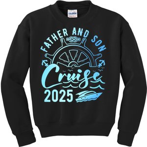 Father Son Cruise 2025 FatherS Day Vacation Cruise Ship Kids Sweatshirt