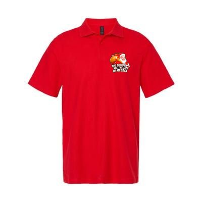 Funny Santa Claus You Should See The Size Of My Sack Polo