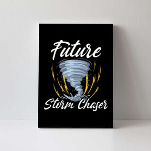 Future Storm Chaser Meteorologist Meteorology Canvas