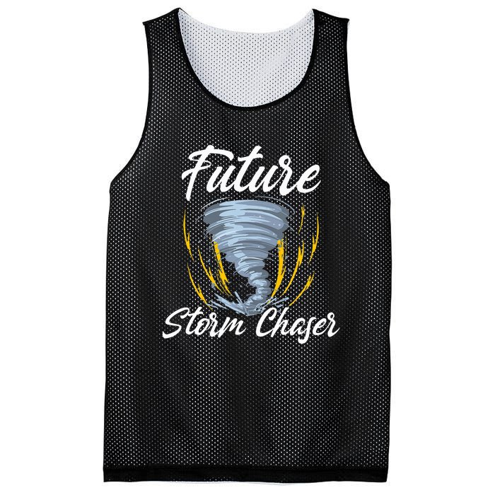 Future Storm Chaser Meteorologist Meteorology Mesh Reversible Basketball Jersey Tank