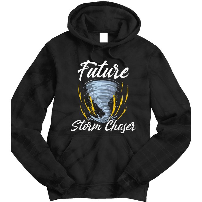 Future Storm Chaser Meteorologist Meteorology Tie Dye Hoodie