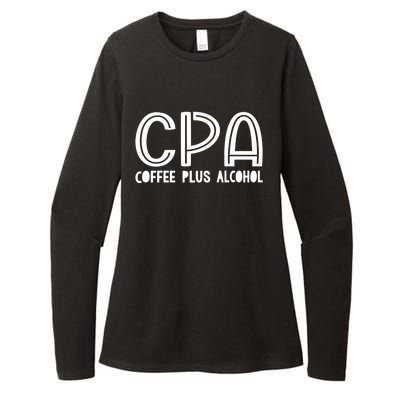 Funny Saying Cpa Finance Banking Accounting Sarcasm Office Funny Gift Womens CVC Long Sleeve Shirt