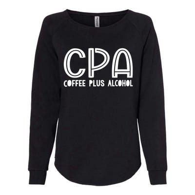 Funny Saying Cpa Finance Banking Accounting Sarcasm Office Funny Gift Womens California Wash Sweatshirt