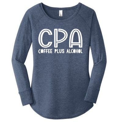 Funny Saying Cpa Finance Banking Accounting Sarcasm Office Funny Gift Women's Perfect Tri Tunic Long Sleeve Shirt