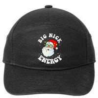 Festive Santa Claus Meme for Christmas Cheer 7-Panel Snapback Hat