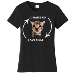 Funny Silly Cat Meme Women's T-Shirt