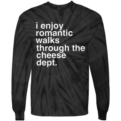 Funny Saying Cheese Charcuterie Gouda Feta Cheddar Tie-Dye Long Sleeve Shirt