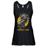 Funny Skunk Cat Ladies Essential Flowy Tank