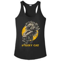 Funny Skunk Cat Ladies PosiCharge Competitor Racerback Tank