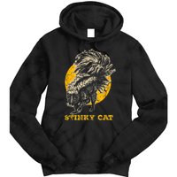 Funny Skunk Cat Tie Dye Hoodie