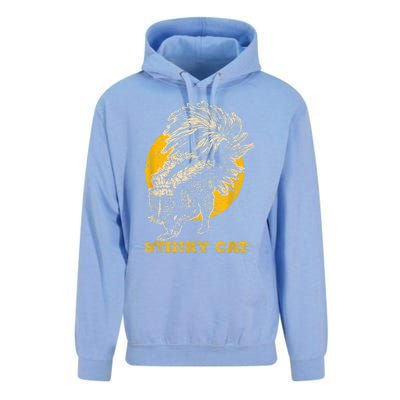 Funny Skunk Cat Unisex Surf Hoodie