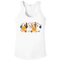 Fall Season Chicken Farmer Farm Ladies PosiCharge Competitor Racerback Tank