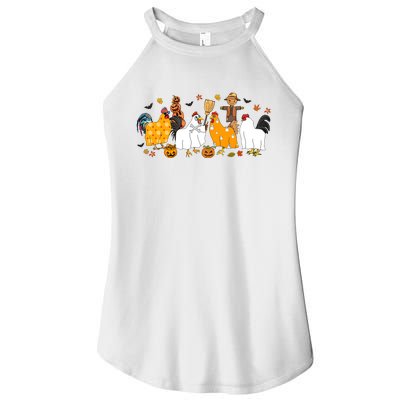 Fall Season Chicken Farmer Farm Women's Perfect Tri Rocker Tank