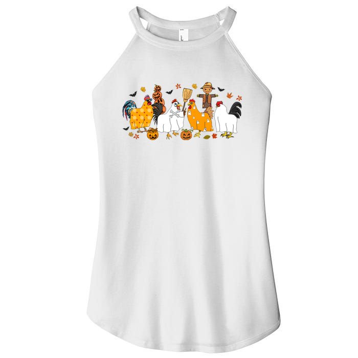 Fall Season Chicken Farmer Farm Women's Perfect Tri Rocker Tank