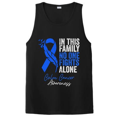 Family Support Colorectal Colonoscopy Colon Cancer Awareness PosiCharge Competitor Tank