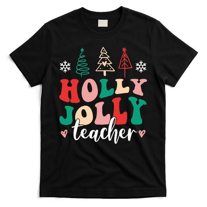 Festive Santa Christmas Teacher Humor Xmas T-Shirt