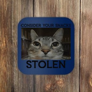 Funny Silly Cat Sarcastic Saying Funny Cat Coaster