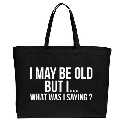 Funny Senior Citizens Old People Gifts Tshirts Old Age Tees Cotton Canvas Jumbo Tote