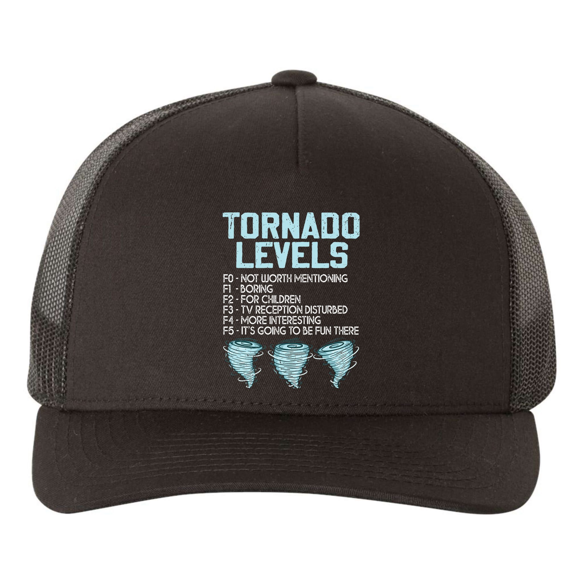 Funny Storm Chaser Chasing Yupoong Adult 5-Panel Trucker Hat