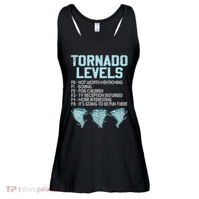 Funny Storm Chaser Chasing Ladies Essential Flowy Tank