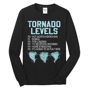 Funny Storm Chaser Chasing Tall Long Sleeve T-Shirt