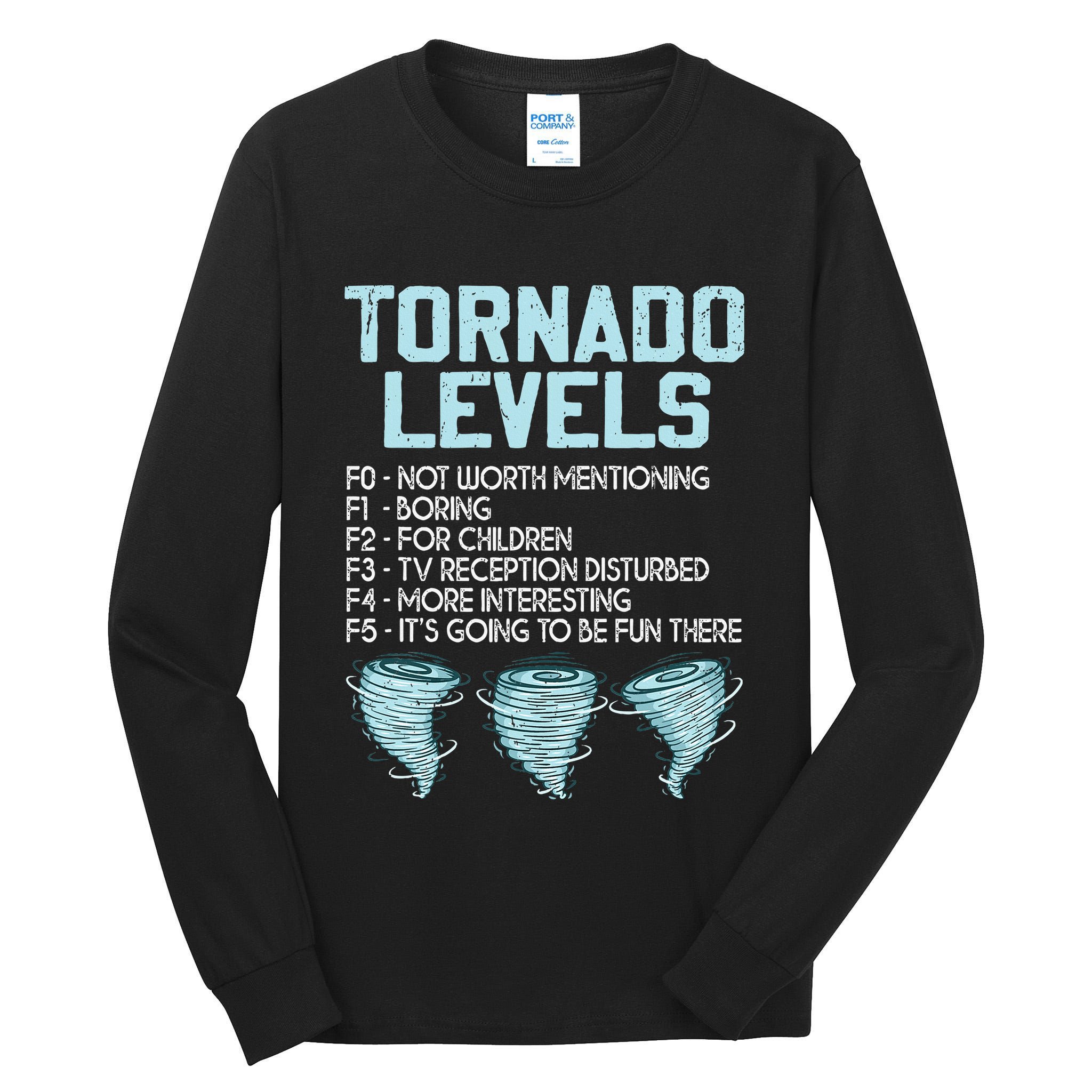 Funny Storm Chaser Chasing Tall Long Sleeve T-Shirt