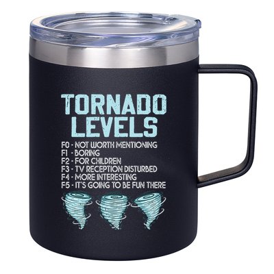 Funny Storm Chaser Chasing 12oz Stainless Steel Coffee Mug