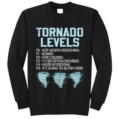 Funny Storm Chaser Chasing Tall Sweatshirt