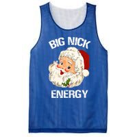 Funny Santa Christmas Big Nick Energy Gift Mesh Reversible Basketball Jersey Tank