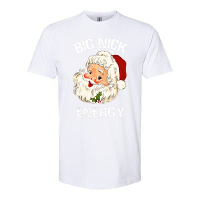 Funny Santa Christmas Big Nick Energy Gift Softstyle® CVC T-Shirt