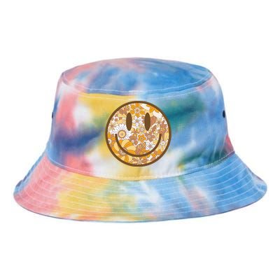 Floral Smiley Cute Gift Tie Dye Newport Bucket Hat