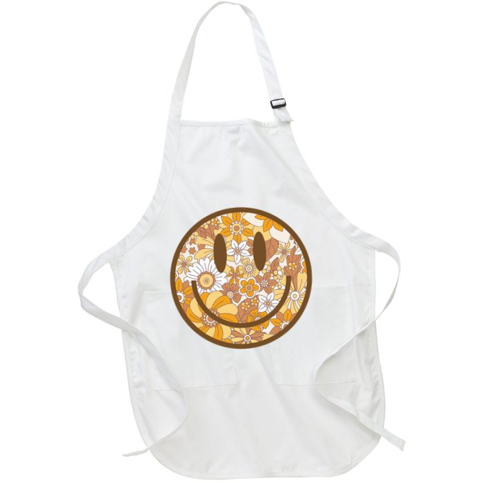 Floral Smiley Cute Gift Apron