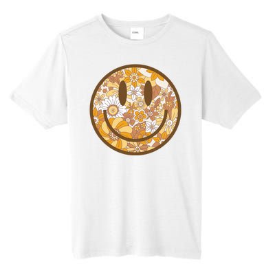 Floral Smiley Cute Gift Tall Fusion ChromaSoft Performance T-Shirt