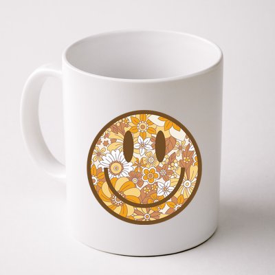 Floral Smiley Cute Gift Mug