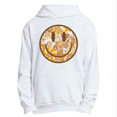 Floral Smiley Cute Gift Urban Pullover Hoodie