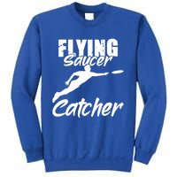 Flying Saucer Catcher Disc Golf Sport Ultimate Frisbee Cute Gift Sweatshirt