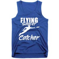 Flying Saucer Catcher Disc Golf Sport Ultimate Frisbee Cute Gift Tank Top