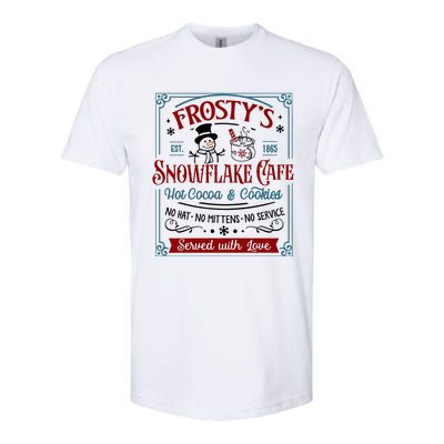 FrostyS Snowflake Coffee Christmas Vibes Softstyle CVC T-Shirt