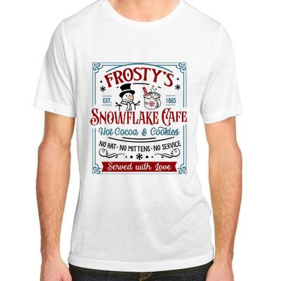 FrostyS Snowflake Coffee Christmas Vibes Adult ChromaSoft Performance T-Shirt