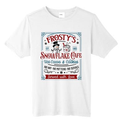 FrostyS Snowflake Coffee Christmas Vibes Tall Fusion ChromaSoft Performance T-Shirt