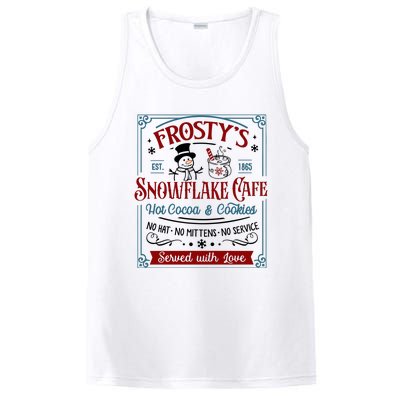 FrostyS Snowflake Coffee Christmas Vibes PosiCharge Competitor Tank