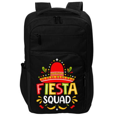 Fiesta Squad Cinco De Mayo Party Impact Tech Backpack