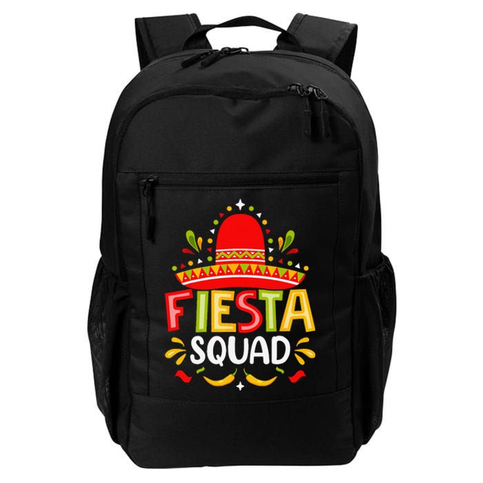 Fiesta Squad Cinco De Mayo Party Daily Commute Backpack