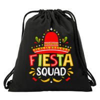 Fiesta Squad Cinco De Mayo Party Drawstring Bag