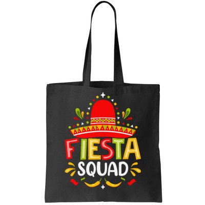 Fiesta Squad Cinco De Mayo Party Tote Bag