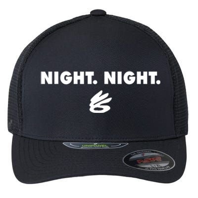 Funny Steph Curryy Night Night Flexfit Unipanel Trucker Cap