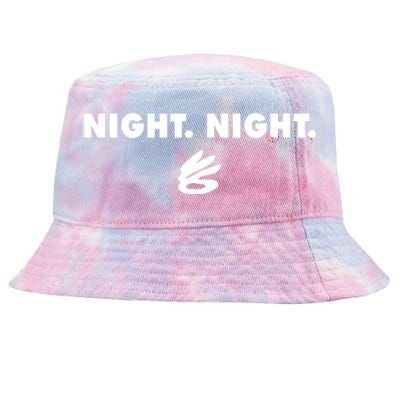 Funny Steph Curryy Night Night Tie-Dyed Bucket Hat