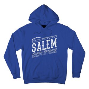 Funny Scary Company Olde Salem Massachusetts Witch Broom Co Gift Hoodie