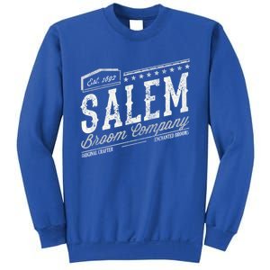 Funny Scary Company Olde Salem Massachusetts Witch Broom Co Gift Sweatshirt